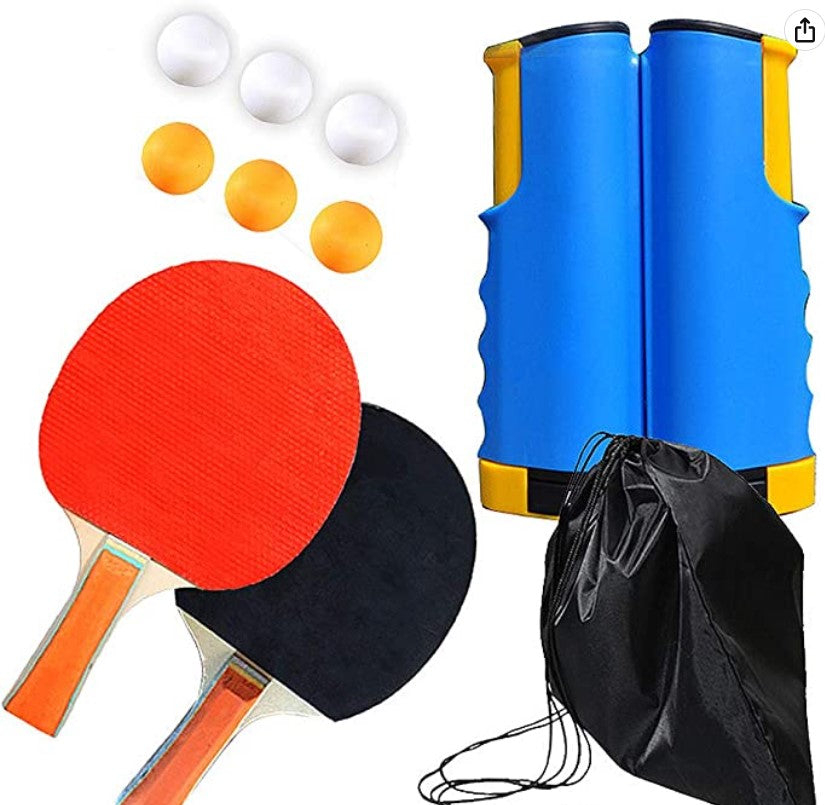 Portable Table Tennis™ - Spela bordtennis var du än vill - Bordtennisspel