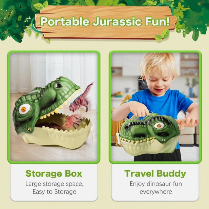 DinoWorld – Kreativt & realistiskt – Lekset med dinosauriehuvud