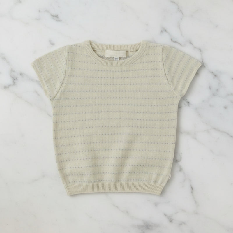 Bella Knit Top & Skirt – Lätt och luftigt – Stickat sommarset för barn