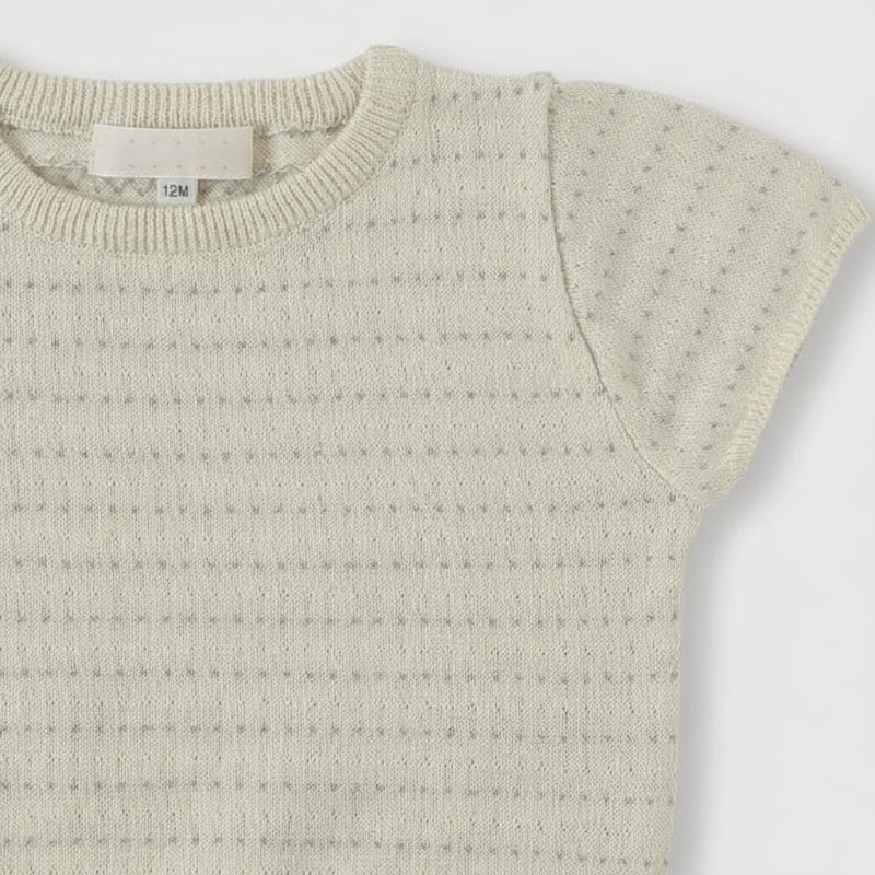 Bella Knit Top & Skirt – Lätt och luftigt – Stickat sommarset för barn