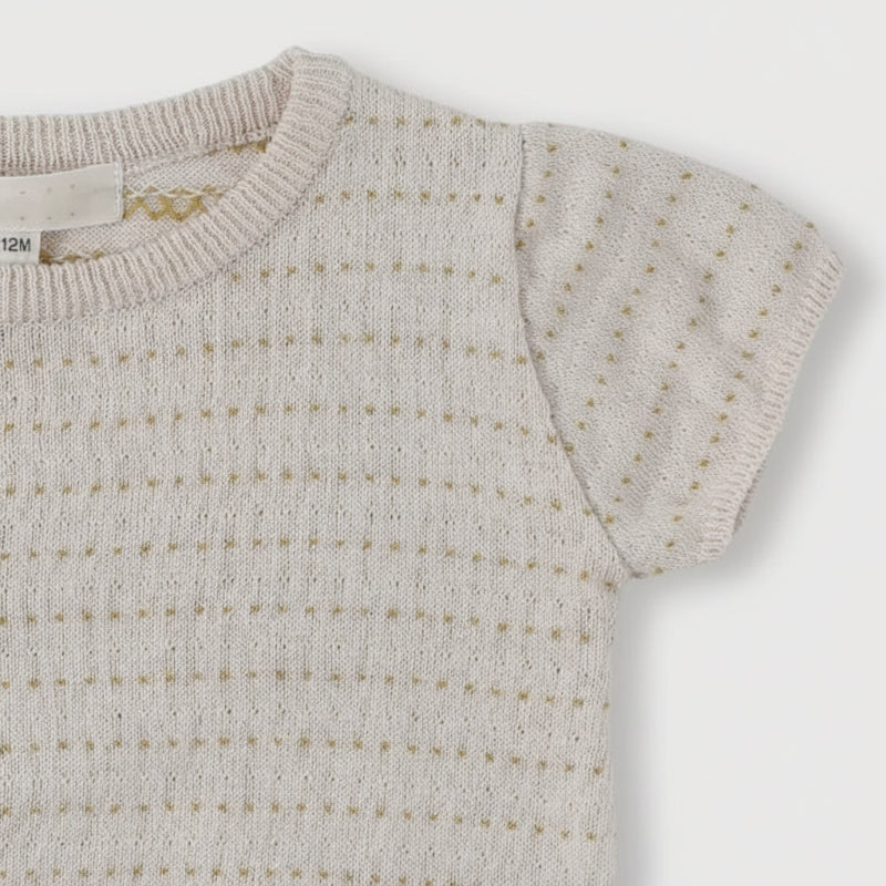 Knit Top & Cardigan – Mjuk och bekväm – Stickad tröja och kofta