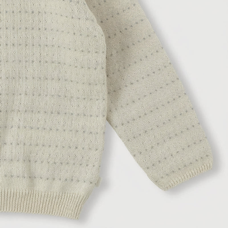 Knit Top & Cardigan – Mjuk och bekväm – Stickad tröja och kofta