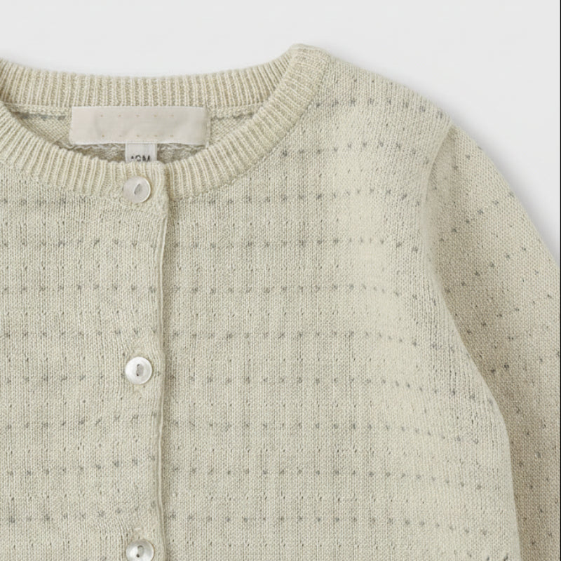 Knit Top & Cardigan – Mjuk och bekväm – Stickad tröja och kofta