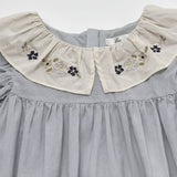 Princess Dress – Elegant och bekväm – Klänning med broderad krage