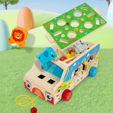 Montessori Animal Matching Toy – Lärorikt & interaktivt – Pusselvagn