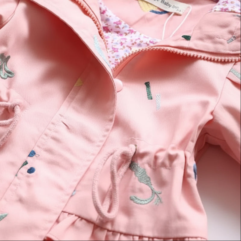 Girls Windbreaker Jacket – Lätt och elegant – barnjacka