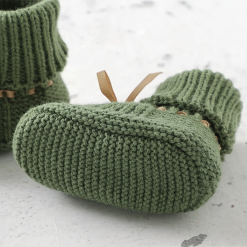 Booties & Mittens – Mjukt & varmt – Set med handskar och tossor
