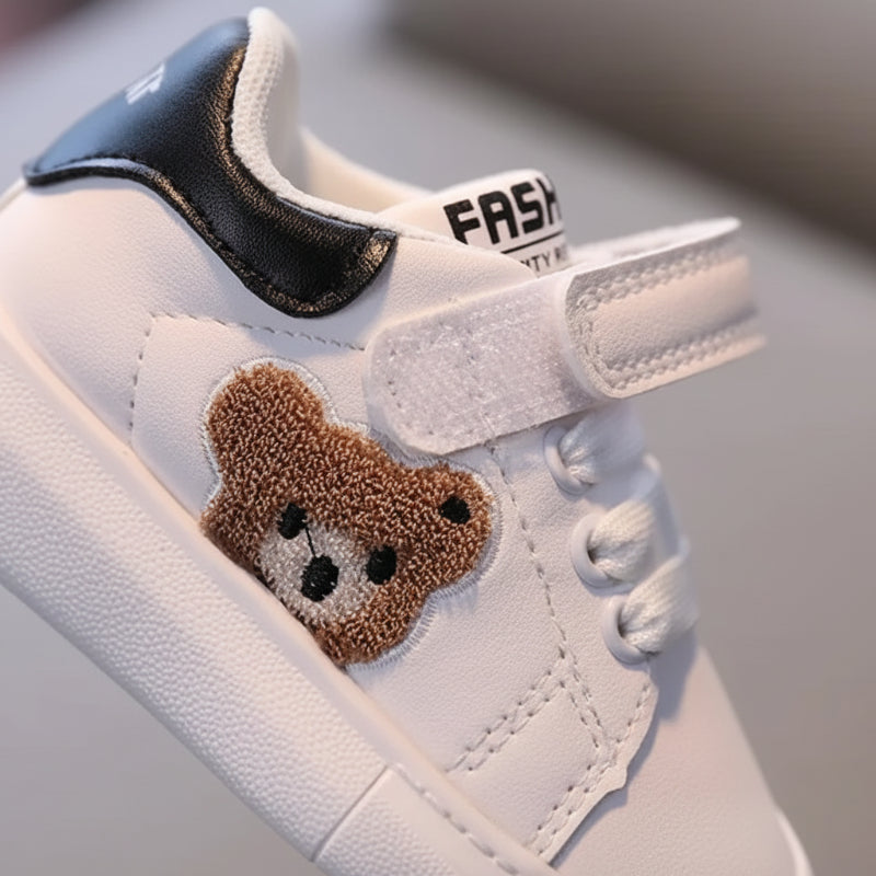 Bear Sneakers – Bekväm & söt – Barnsneakers med björnmotiv