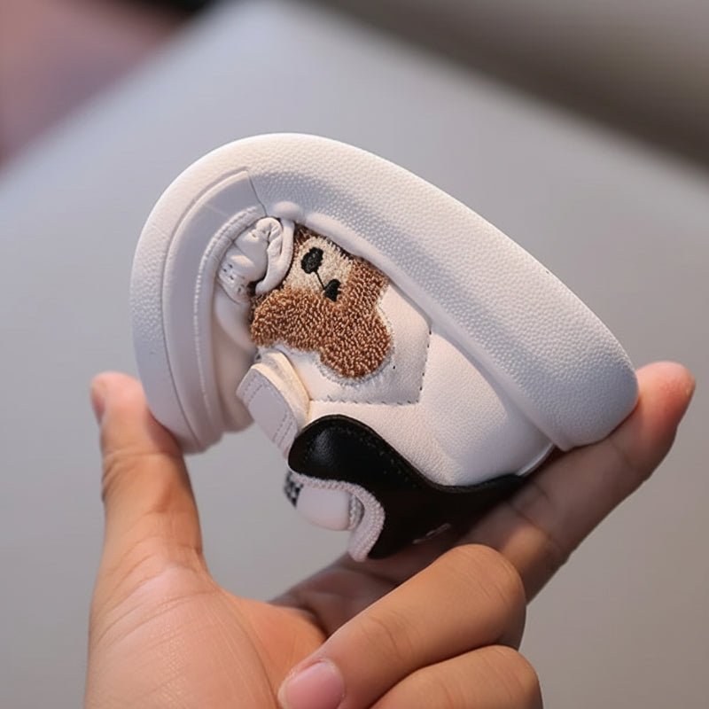 Bear Sneakers – Bekväm & söt – Barnsneakers med björnmotiv