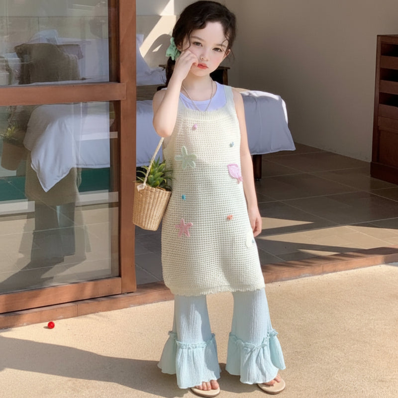 Girls Summer Outfit – Trendigt och bekvämt – Sommarklädeset för barn