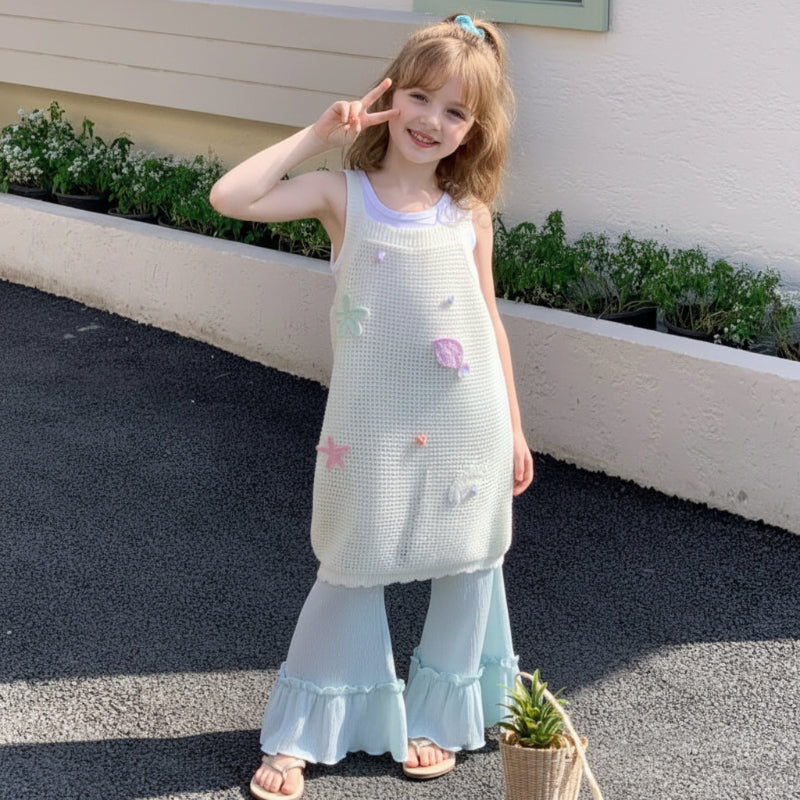 Girls Summer Outfit – Trendigt och bekvämt – Sommarklädeset för barn