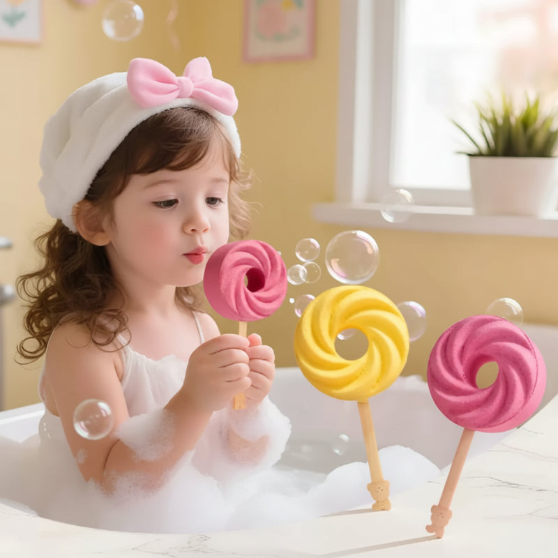 Surprise Bath Bomb – Lekfullt & vårdande – Badbubblande boll