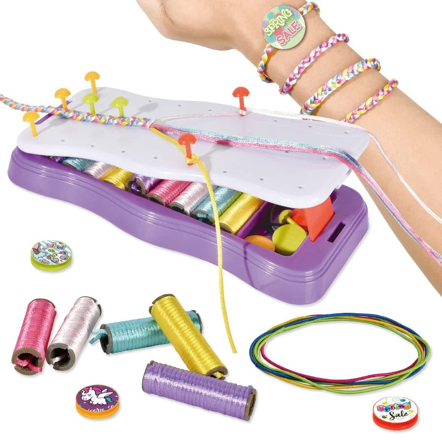 Craft Kids – Kreativt & Lärande – Sticka armbandsset för barn
