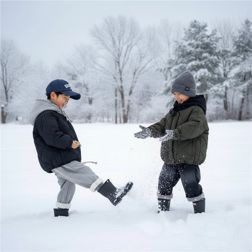 CozyShield – Varm & tuff – vadderad hoodiejacka