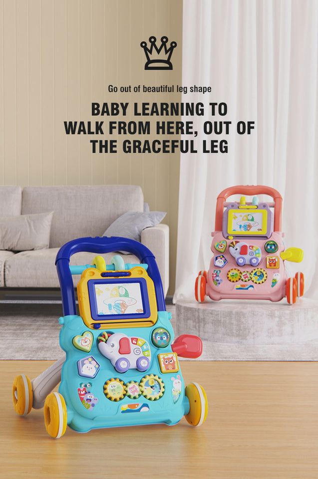 BabyWalker – Lära & leka – Gåbil med aktivitetspanel