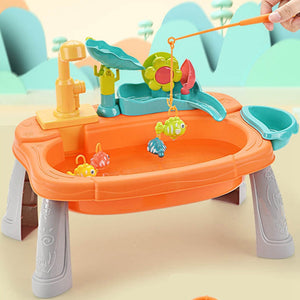 SinkPlay – Fantasi & utveckling – 2-i-1 leksakssink & fiskespel