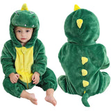 Mini Fashion - Hållbar & tvättbar - Djurromper Onesie (0-24 månader)