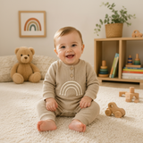 SnuggleHue – Mjuk och bekväm – Regnbågsfärgad babybody