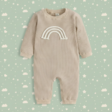 SnuggleHue – Mjuk och bekväm – Regnbågsfärgad babybody