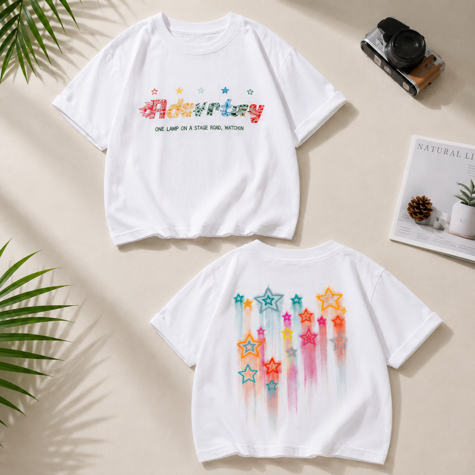 StarGlow – Lätt och lekfullt – T-shirt med stjärna