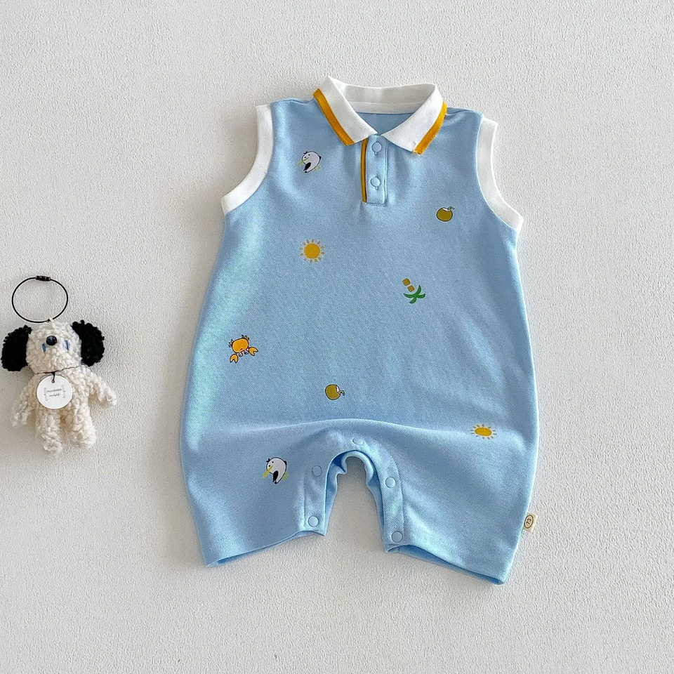 SunnyBaby – Bekväm och söt – Polo-body för spädbarn