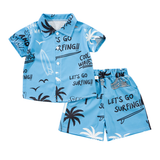 Mini Fashion™ - Fräsch och glad - Blommigt set för pojkar