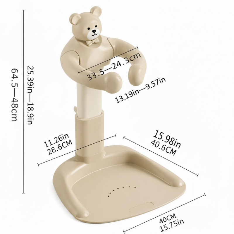 TinyBath – Säker & stabil – badstativ för spädbarn