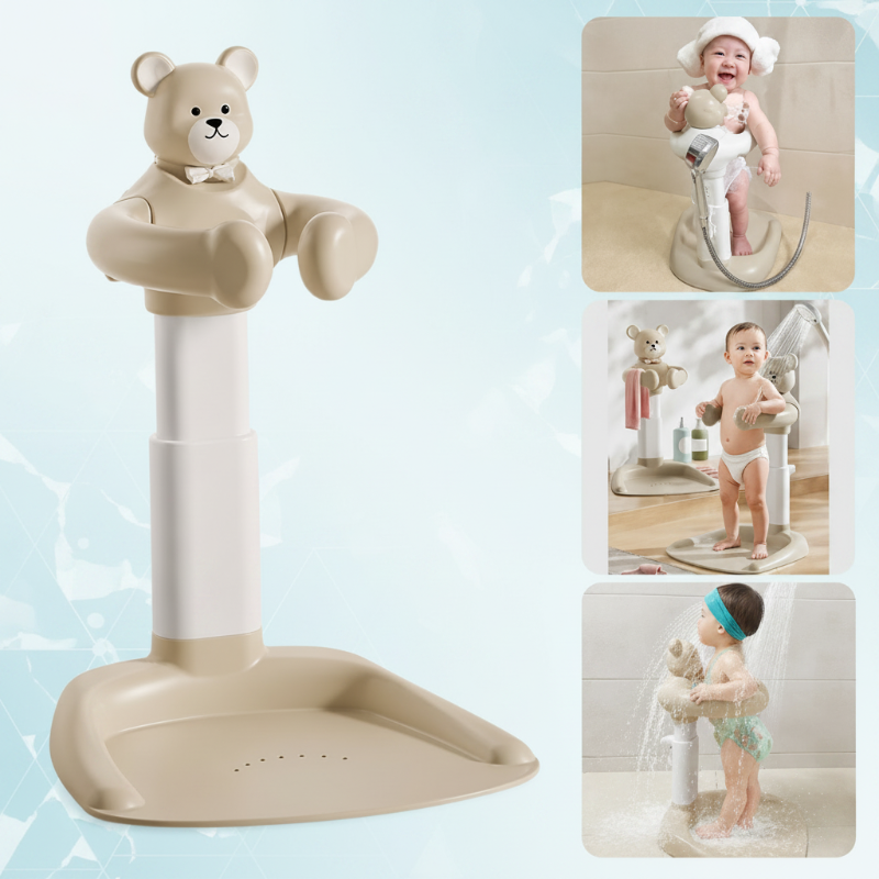 TinyBath – Säker & stabil – badstativ för spädbarn