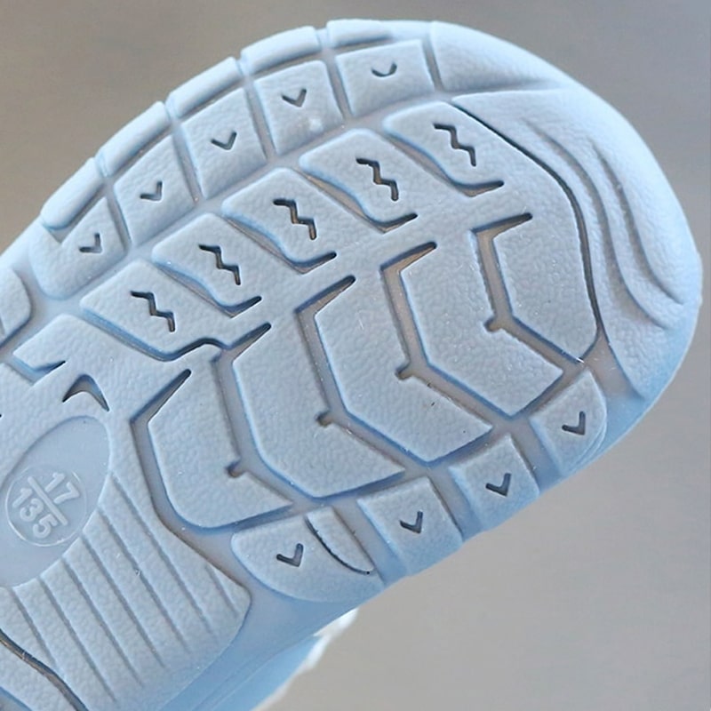 TinySteps Kids - Naturligt & säkert – Barefoot babyskor blå
