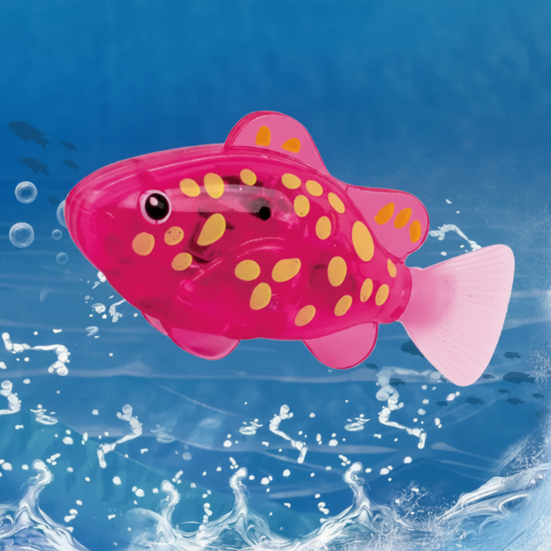 TinySwim – Kul & rörelse – Elektronisk simfisk med LED-ljus
