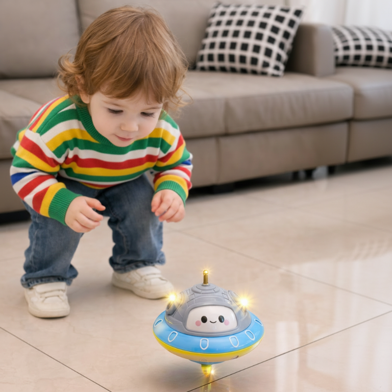 Tightrope Walking UFO Toy – Interaktivt & fascinerande – Balansrobot-leksaker