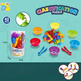 Rainbow Teddy Bears Toys™ - Pedagogisk & kreativ - Räknande regnbågsbjörnar