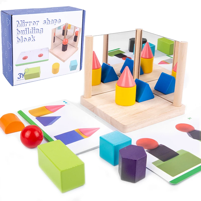 Reflection Play™ – Spegling och lärande - Pusselblock med spegel
