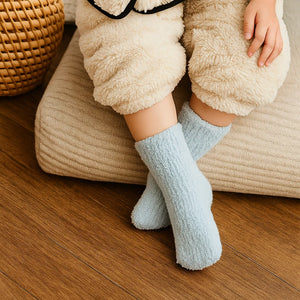 SnuggleBoo – Varma och mjuka – fleece-babysockor