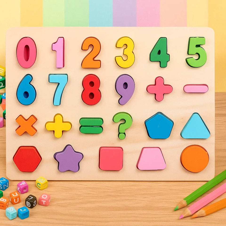 AlphaBlocks – Trä & Pedagogiskt – 3D-bokstavspussel