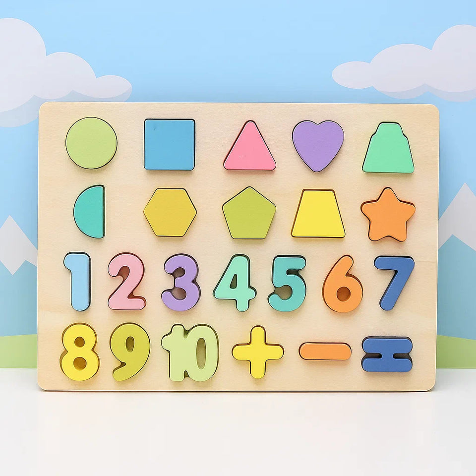 AlphaBlocks – Trä & Pedagogiskt – 3D-bokstavspussel