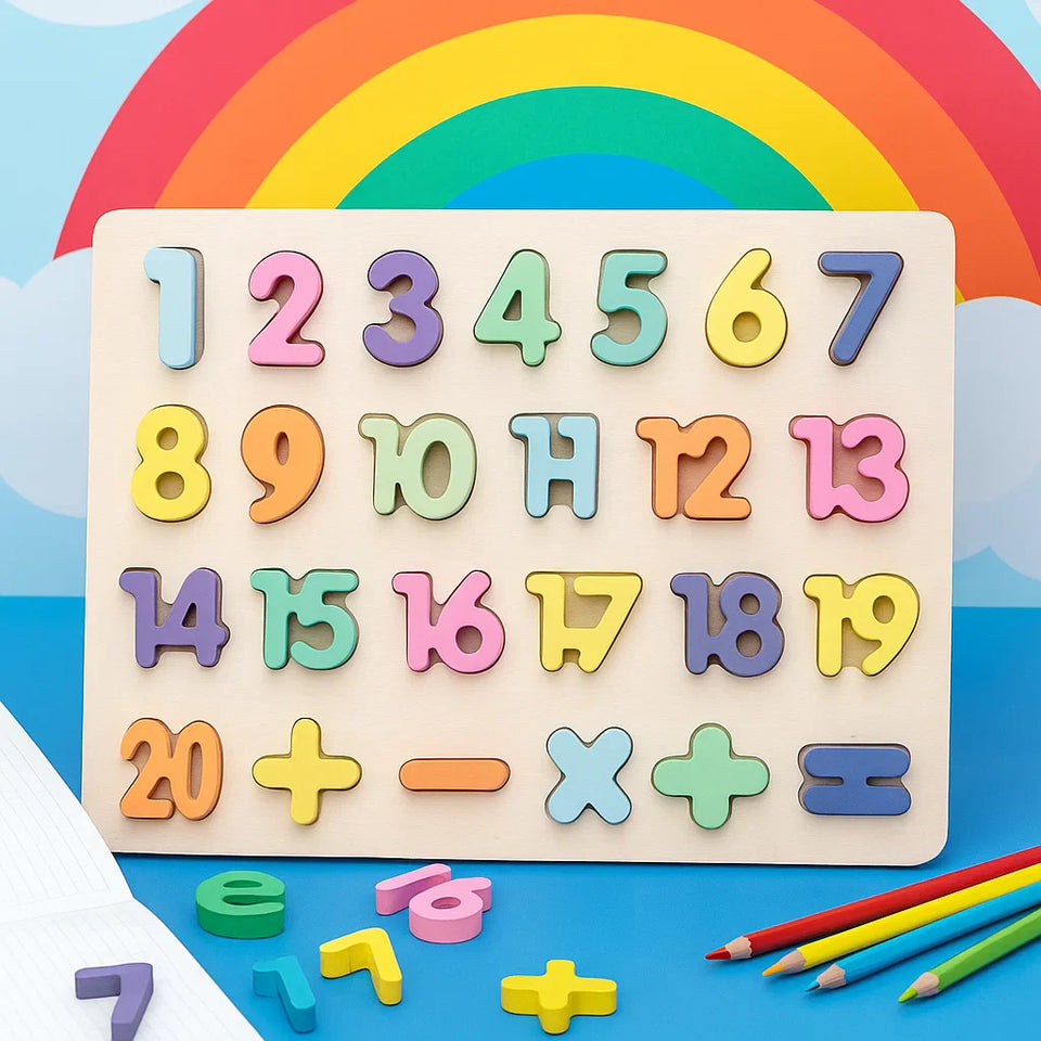AlphaBlocks – Trä & Pedagogiskt – 3D-bokstavspussel