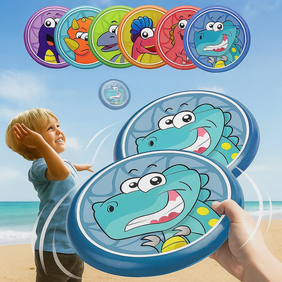 SkyDisk – Interaktivt & roligt – Dino Frisbee