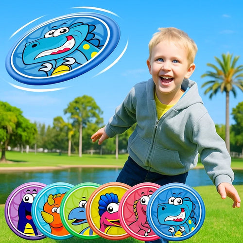 SkyDisk – Interaktivt & roligt – Dino Frisbee
