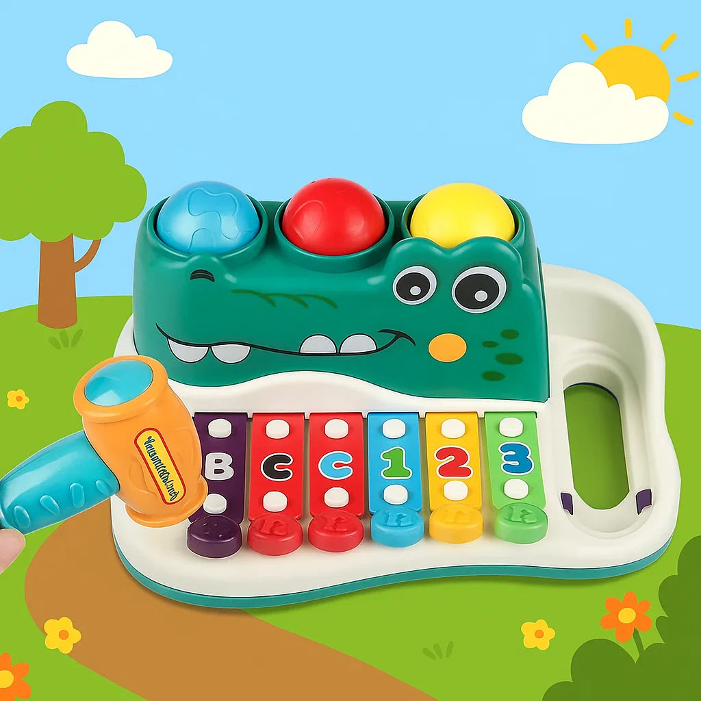 GatorBeats – Musikalisk & rolig – Hamer Xylofon Leksak