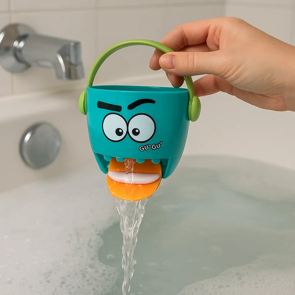 BathCups – Praktiskt & roligt – Hällmuggar Badleksaker