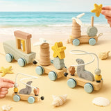 HappyTrain – Montessori & Fun – Träsats med tåg