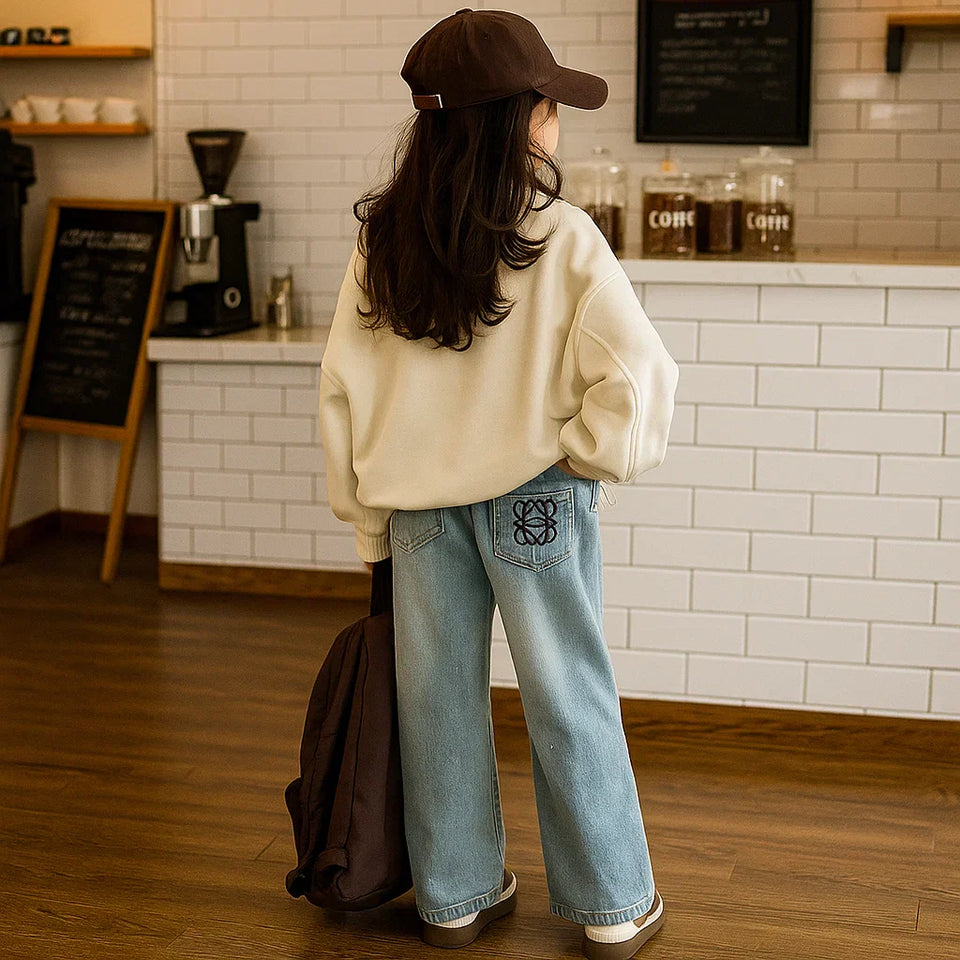 FashionKids – Snyggt & lekfullt – Polotröja med denimkrage
