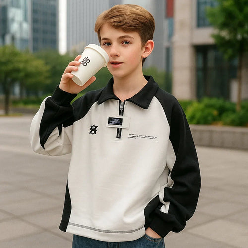 MiniFashion – Lekfull & klassisk – Bomullströja