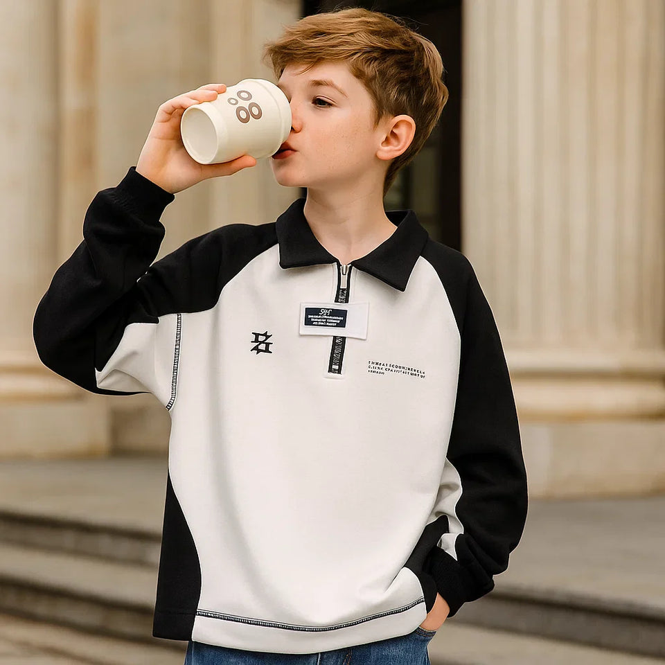 MiniFashion – Lekfull & klassisk – Bomullströja