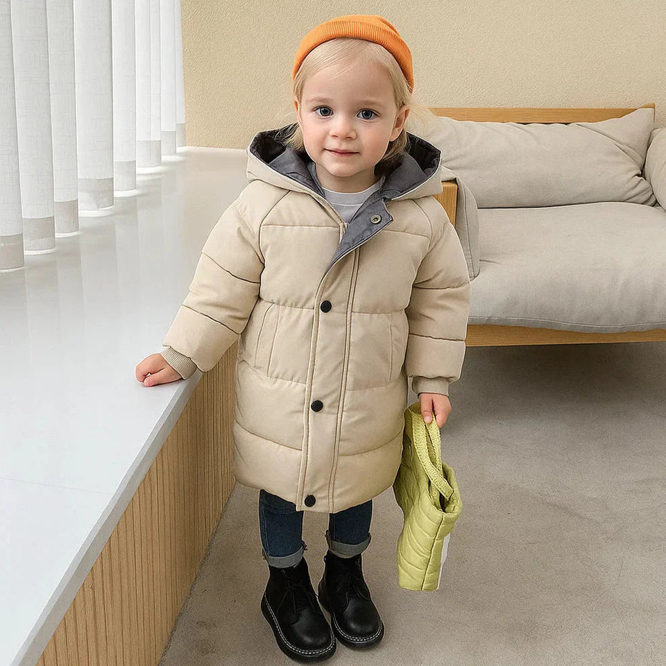 CuddleCoat – Mysig och skyddande – vinterjacka i bomull