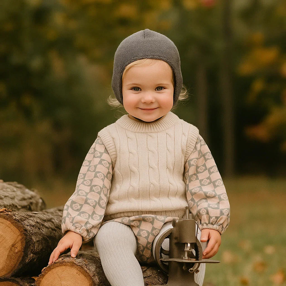 CozyWool – Varm och bekväm – Barnströja i fin ullblandning