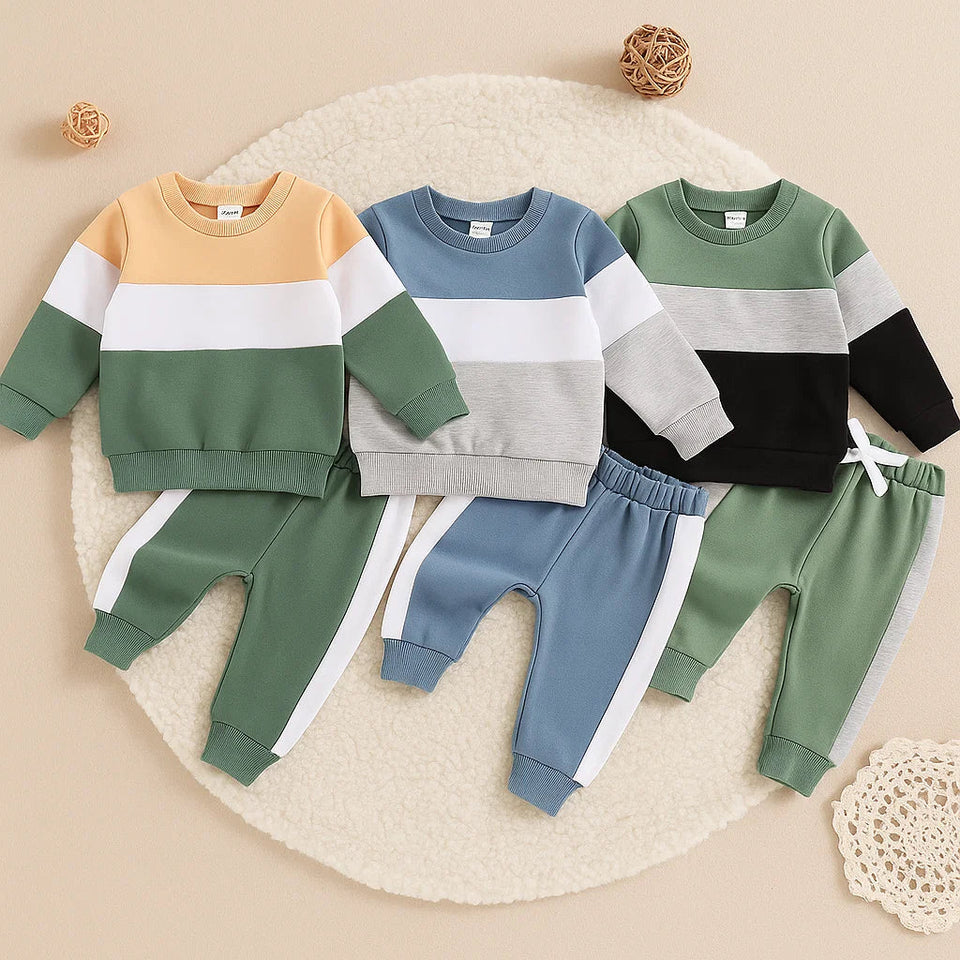 KidoFlex – Casual & bekvämt – Sweatshirt med joggingbyxor