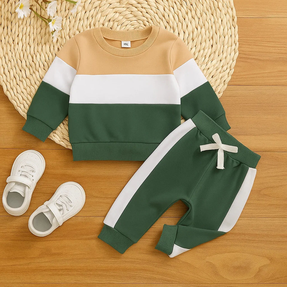 KidoFlex – Casual & bekvämt – Sweatshirt med joggingbyxor