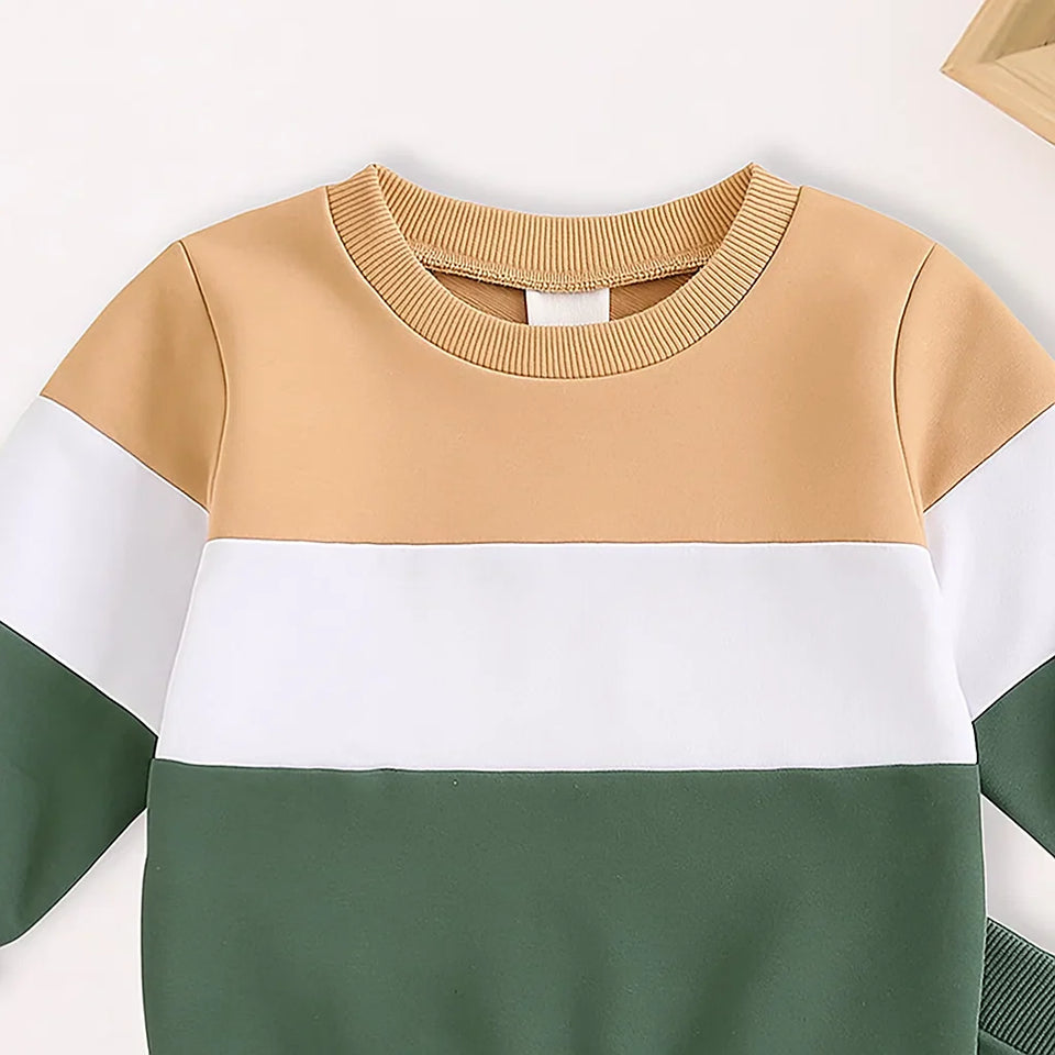 KidoFlex – Casual & bekvämt – Sweatshirt med joggingbyxor
